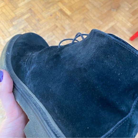 Roots Mens Suede Lace Up Desert Boots - Picture 5 of 9